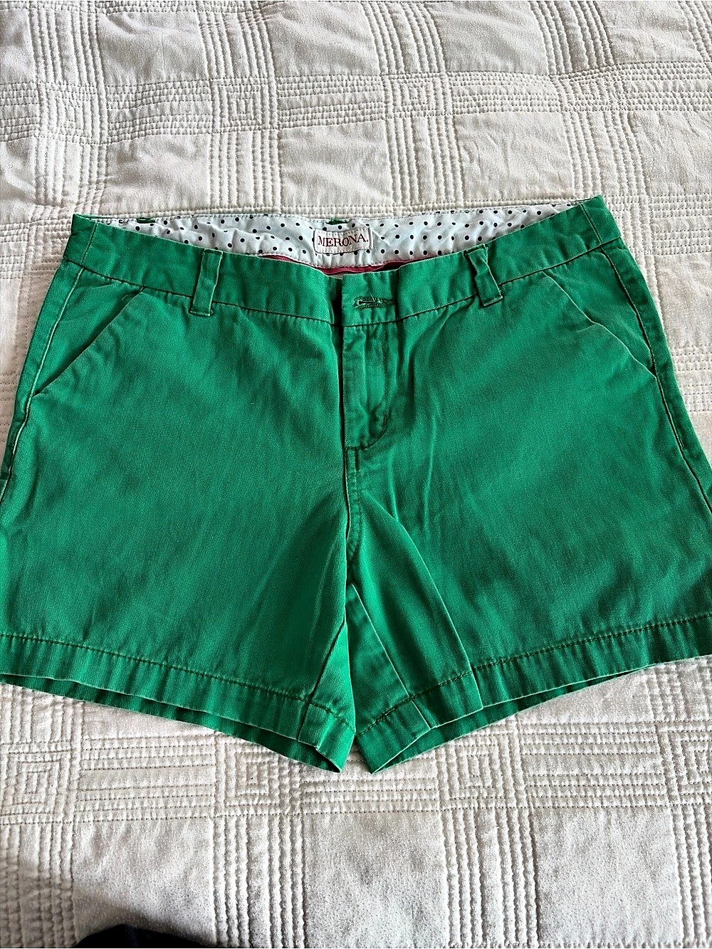 Merona Green Bermuda Shorts Size 6